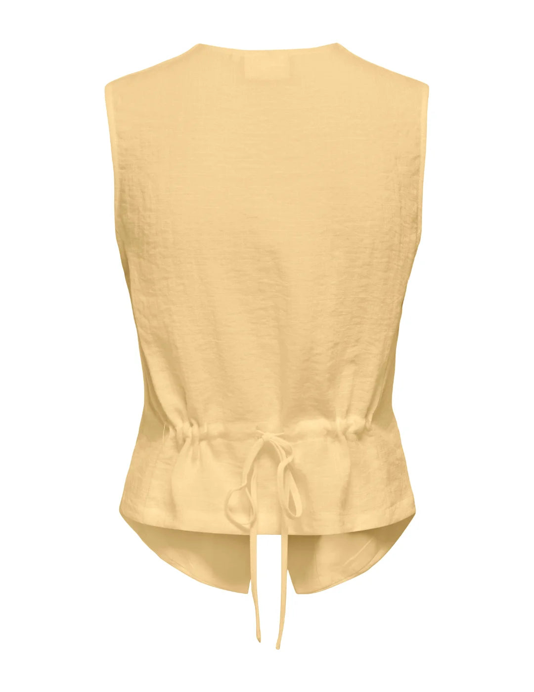 Chaleco ONLY Ita Amarillo | Bicos de Fío