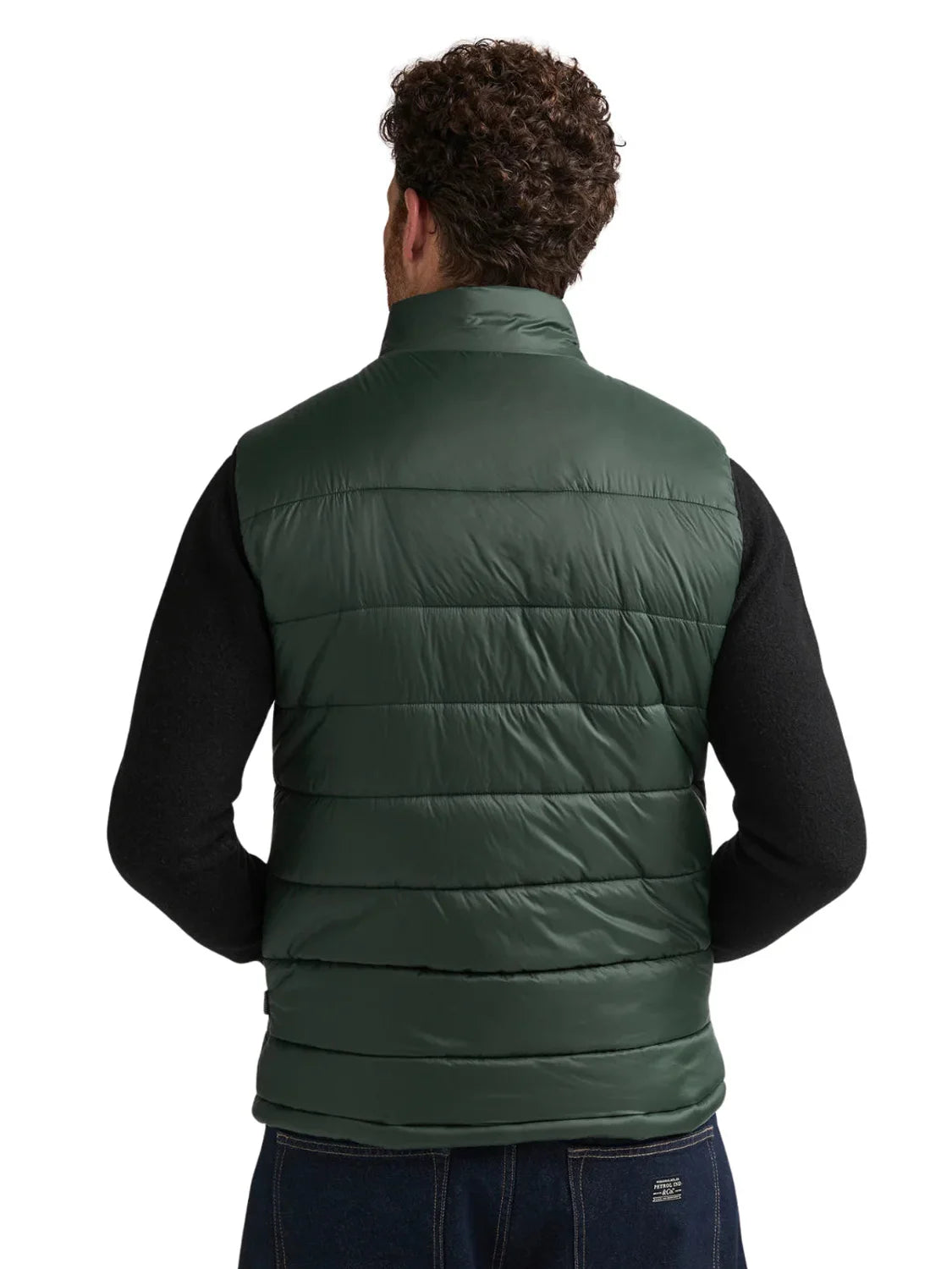 Chaleco Acolchado Petrol Industries Verde WST107 | Bicos de Fío