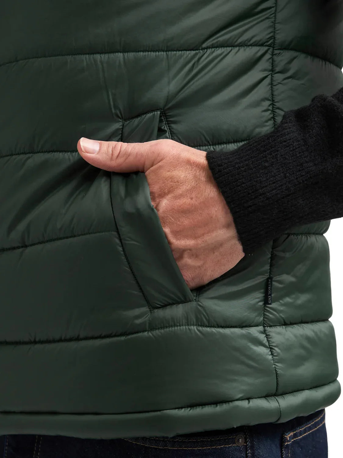 Chaleco Acolchado Petrol Industries Verde WST107 | Bicos de Fío