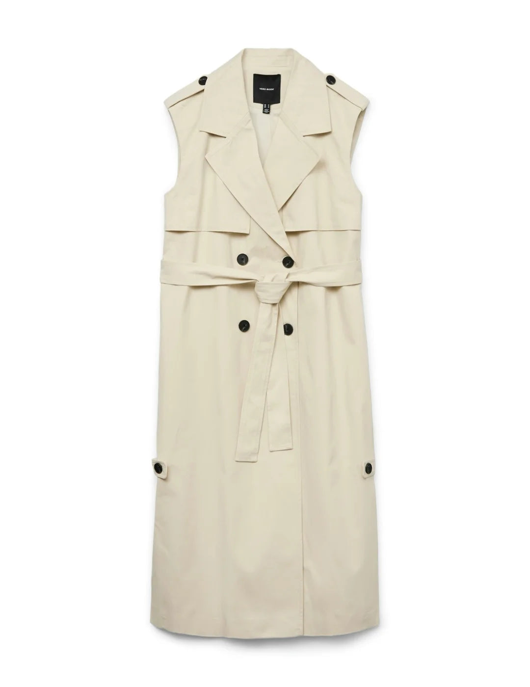 Chaleco Trench Vero Moda Lea Arena | Bicos de Fío