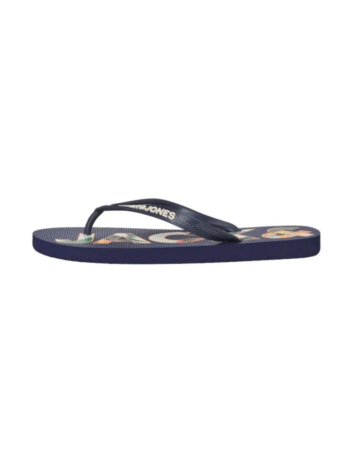 Chancla Jack&Jones Logo Palm Medieval Blue | Bicos de Fío