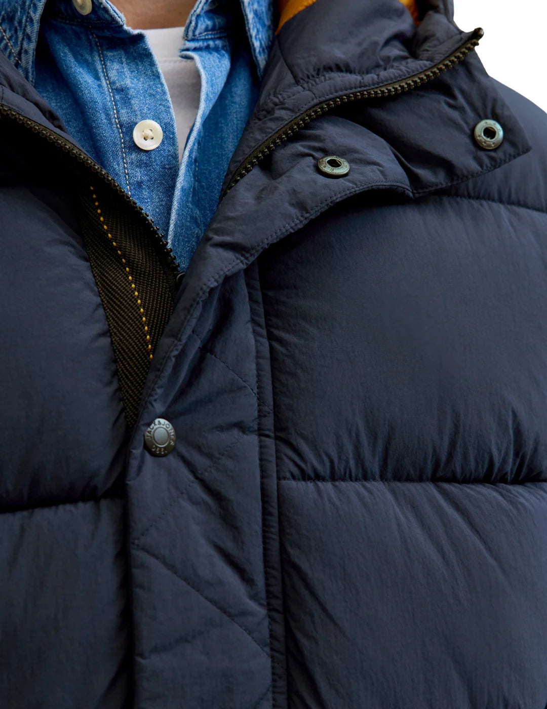 Chaqueta Acolchada Jack&Jones Detroit Azul Marino | Bicos de Fío