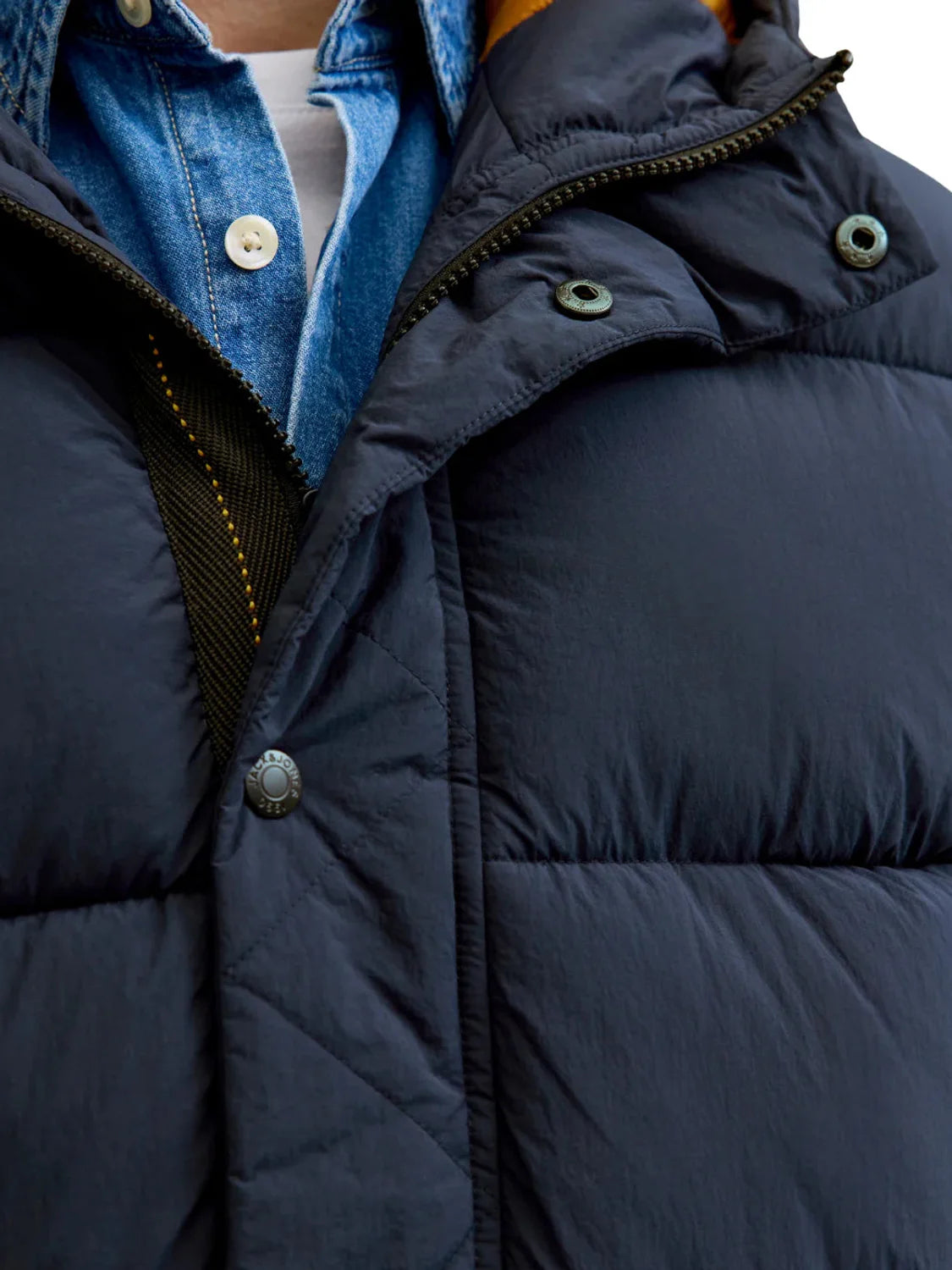 Chaqueta Acolchada Jack&Jones Detroit Azul Marino | Bicos de Fío