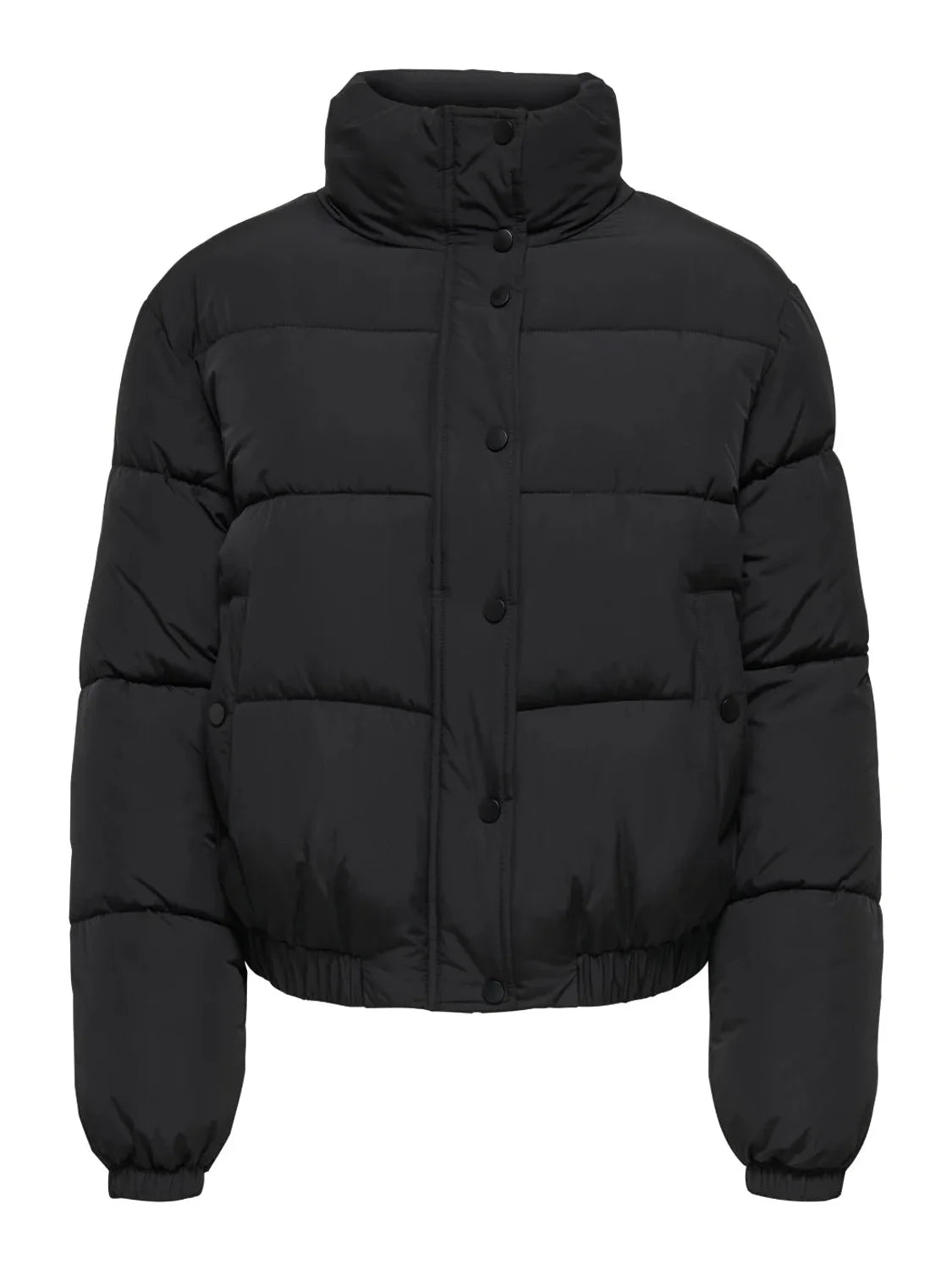 Chaqueta Corta Acochada JDY Moon Negro | Bicos de Fío