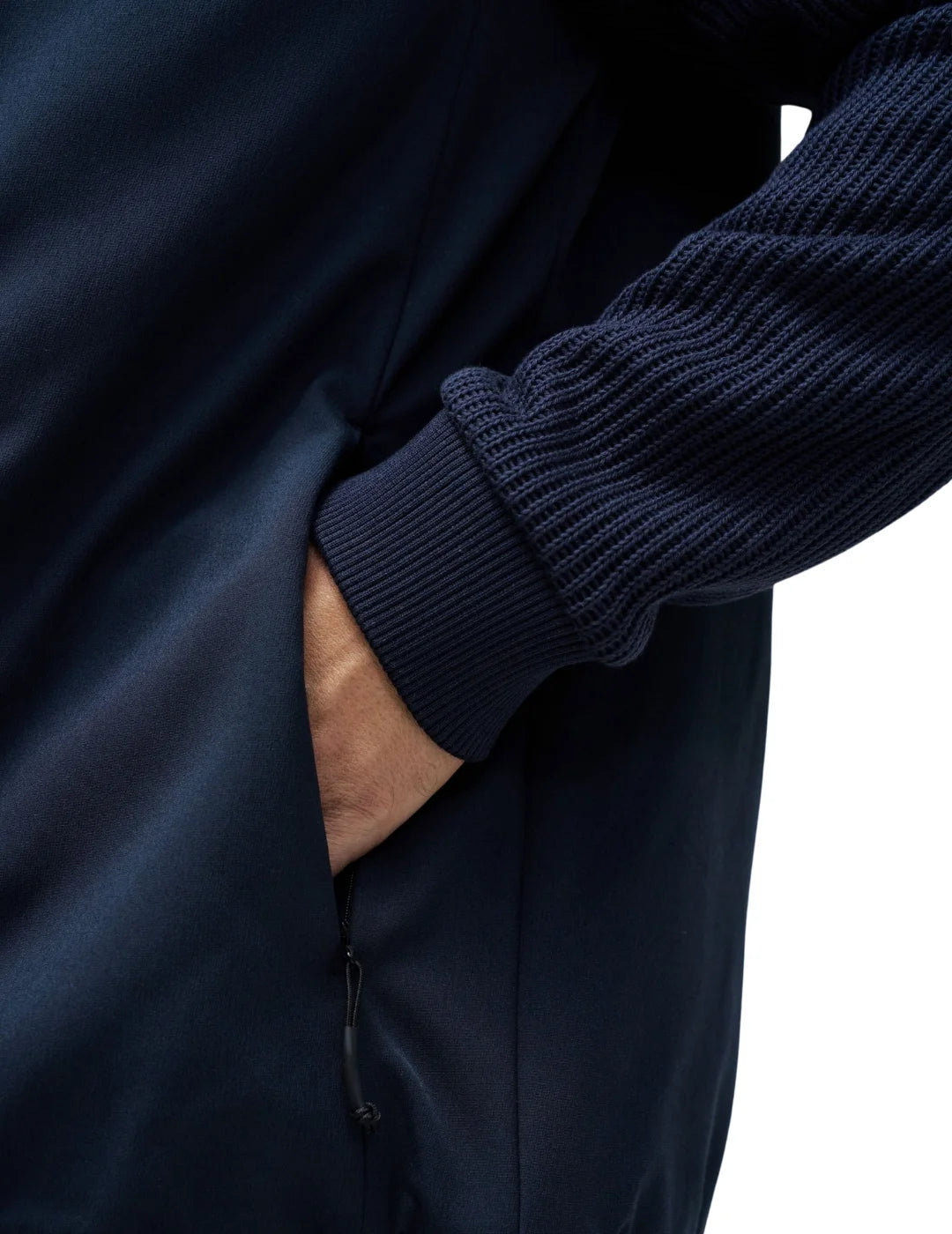 Chaqueta Acolchada Mezcla Salsa Jeans Azul Marino | Bicos de Fío