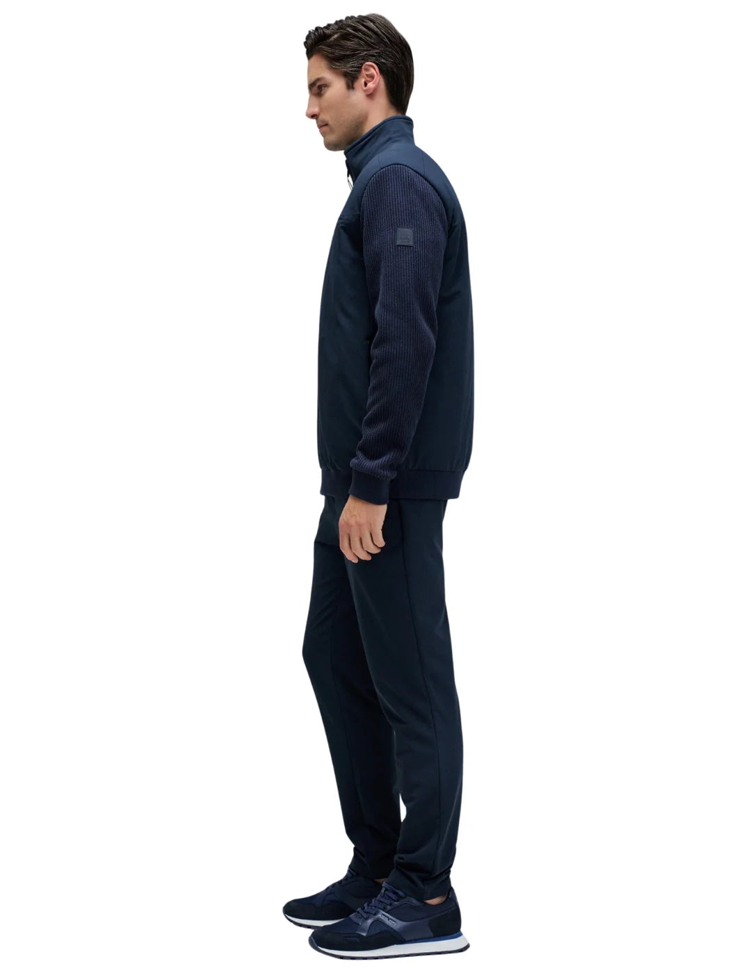 Chaqueta Acolchada Mezcla Salsa Jeans Azul Marino | Bicos de Fío