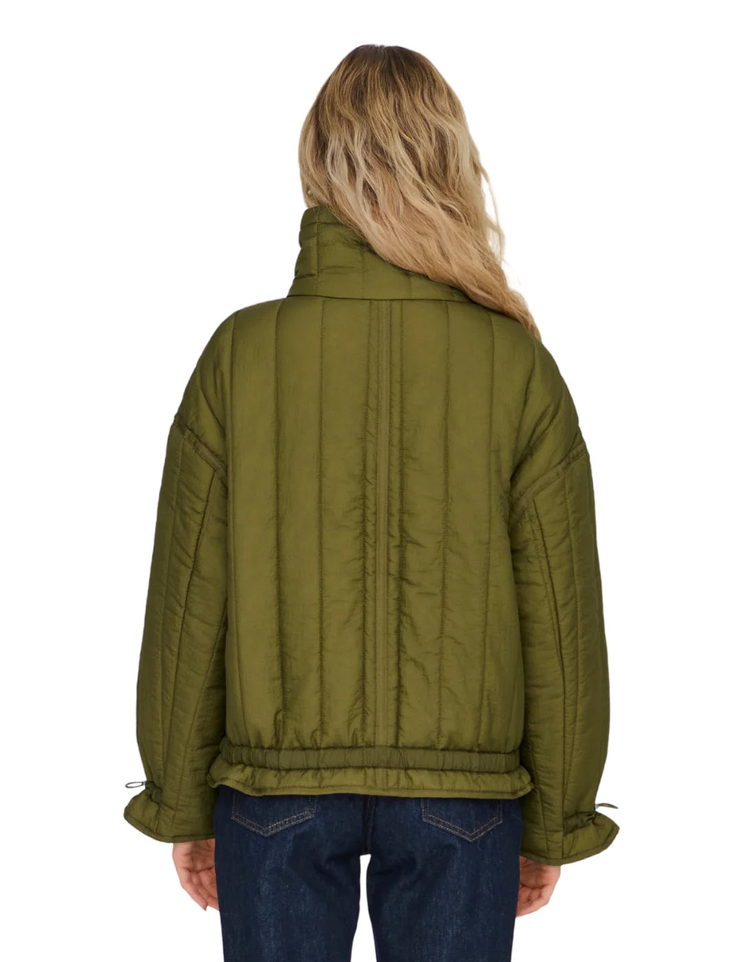 Chaqueta Acolchada Only Onlmayda Verde | Bicos de Fío