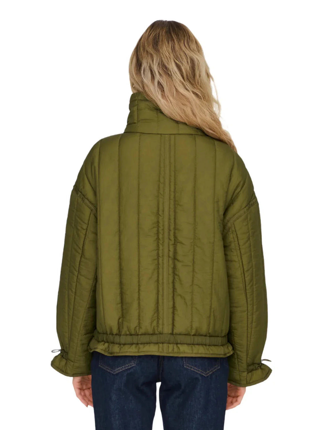 Chaqueta Acolchada Only Onlmayda Verde | Bicos de Fío