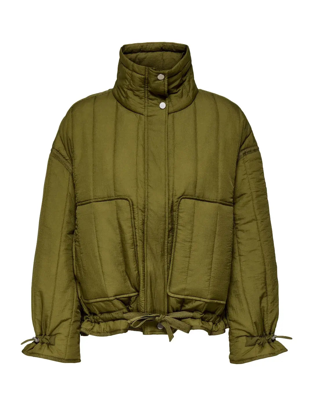 Chaqueta Acolchada Only Onlmayda Verde | Bicos de Fío