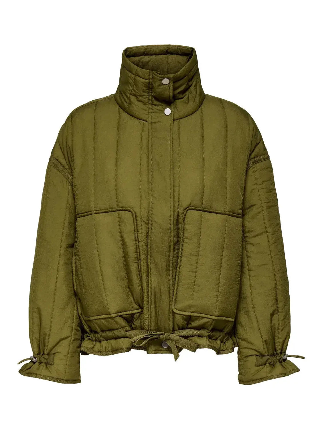 Chaqueta Acolchada Only Onlmayda Verde | Bicos de Fío