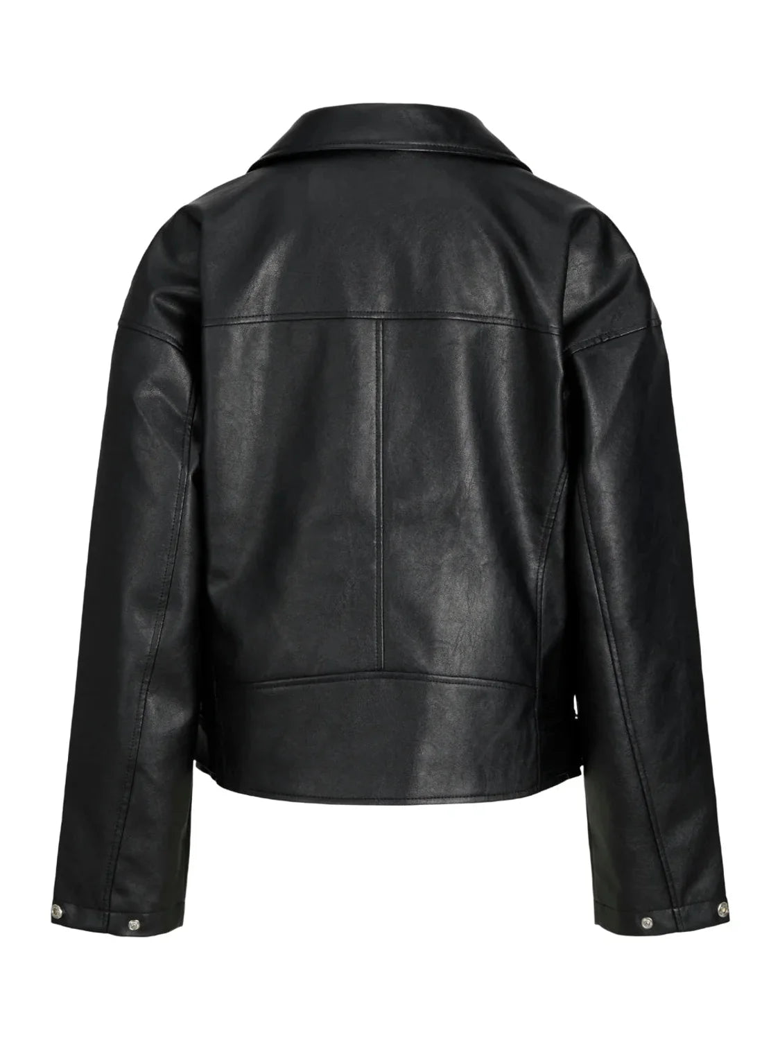 Biker Polipiel JJXX Frida Negro | Bicos de Fío