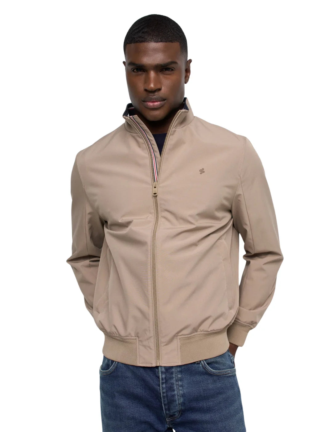 Chaqueta Salsa Jeans Beige | Bicos de Fío
