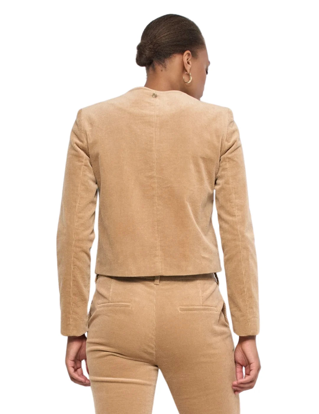 Chaqueta Chanel Pana Salsa Jeans Marrón