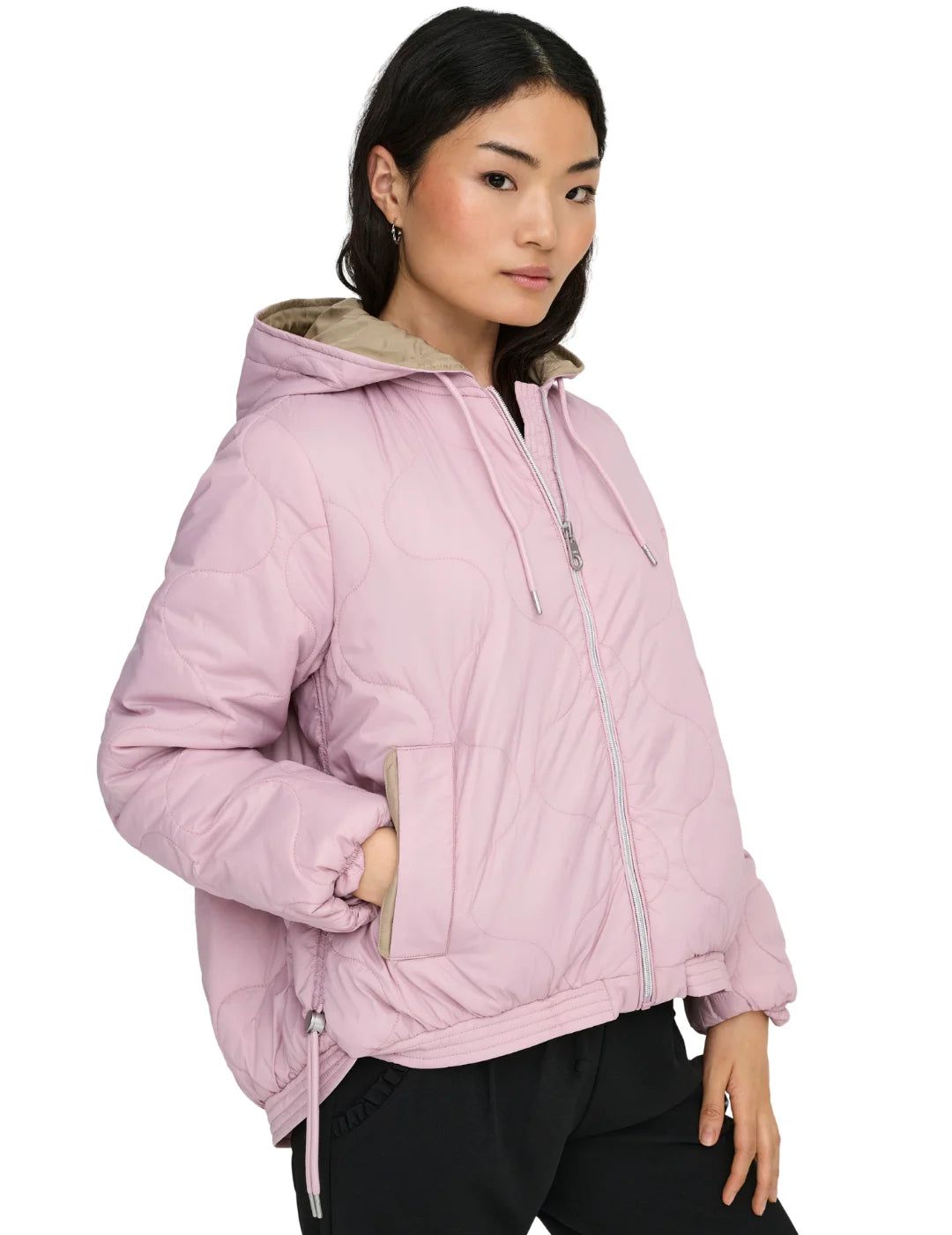 Chaqueta Guateada ONLY Miki Rosa | Bicos de Fío