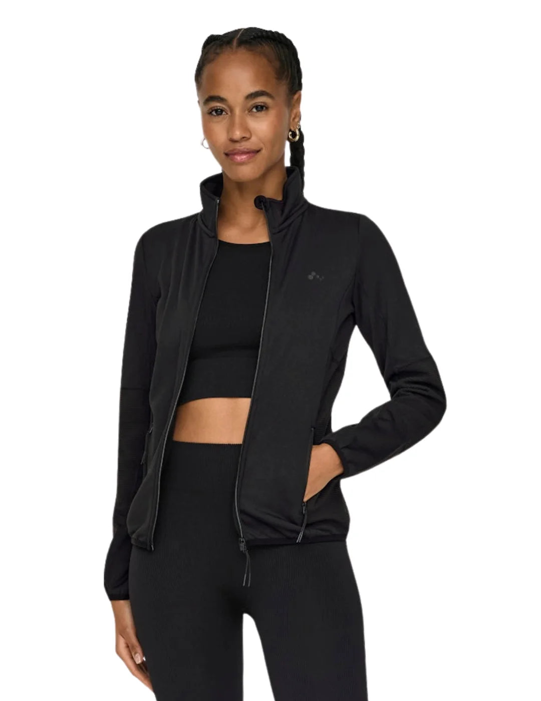 Chaqueta Deportiva ONLY PLAY Jetta Negro | Bicos de Fío