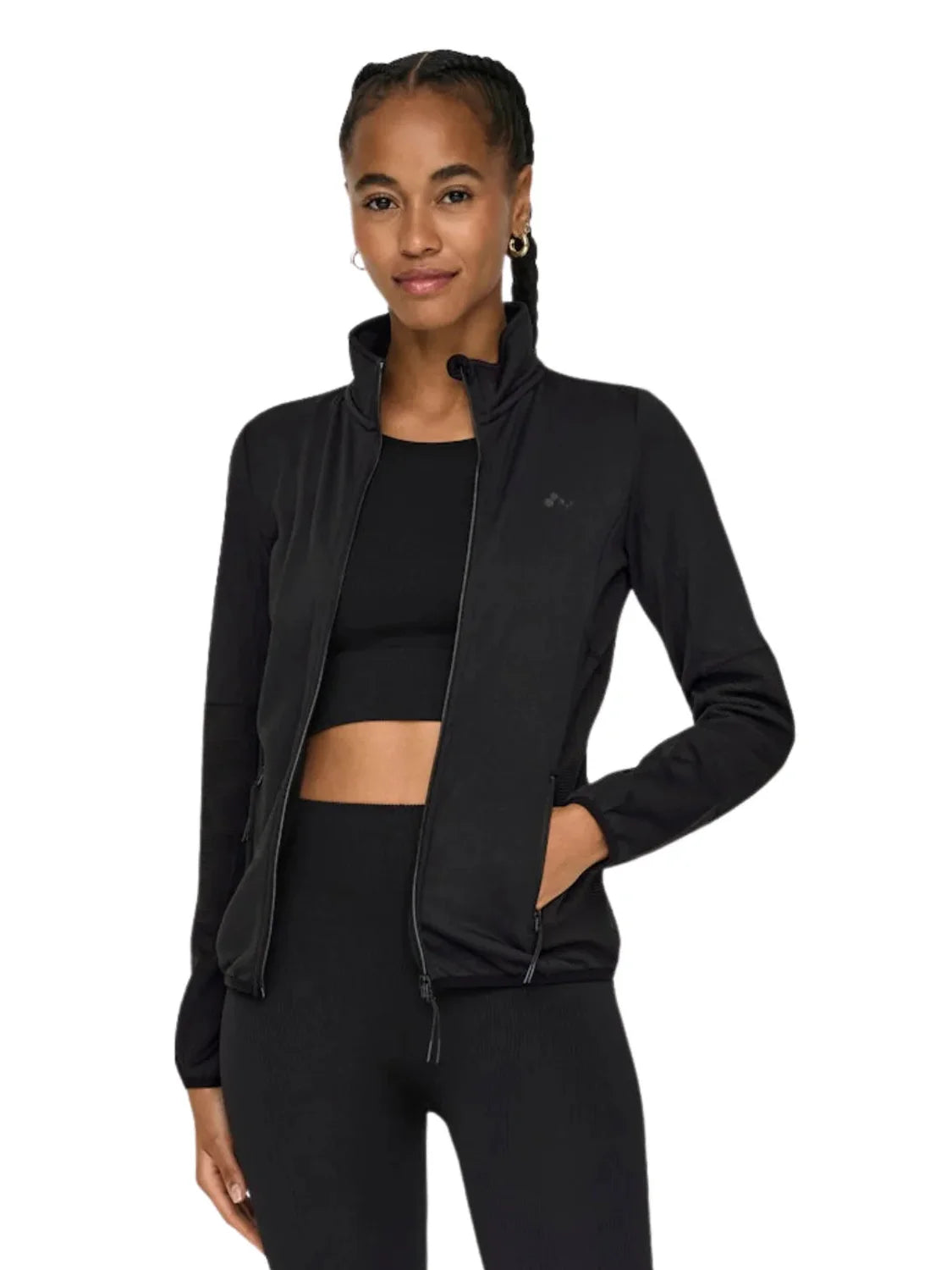 Chaqueta Deportiva ONLY PLAY Jetta Negro | Bicos de Fío