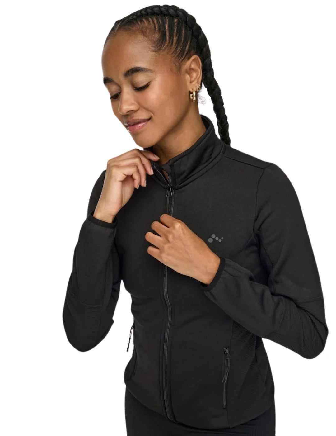 Chaqueta Deportiva ONLY PLAY Jetta Negro | Bicos de Fío