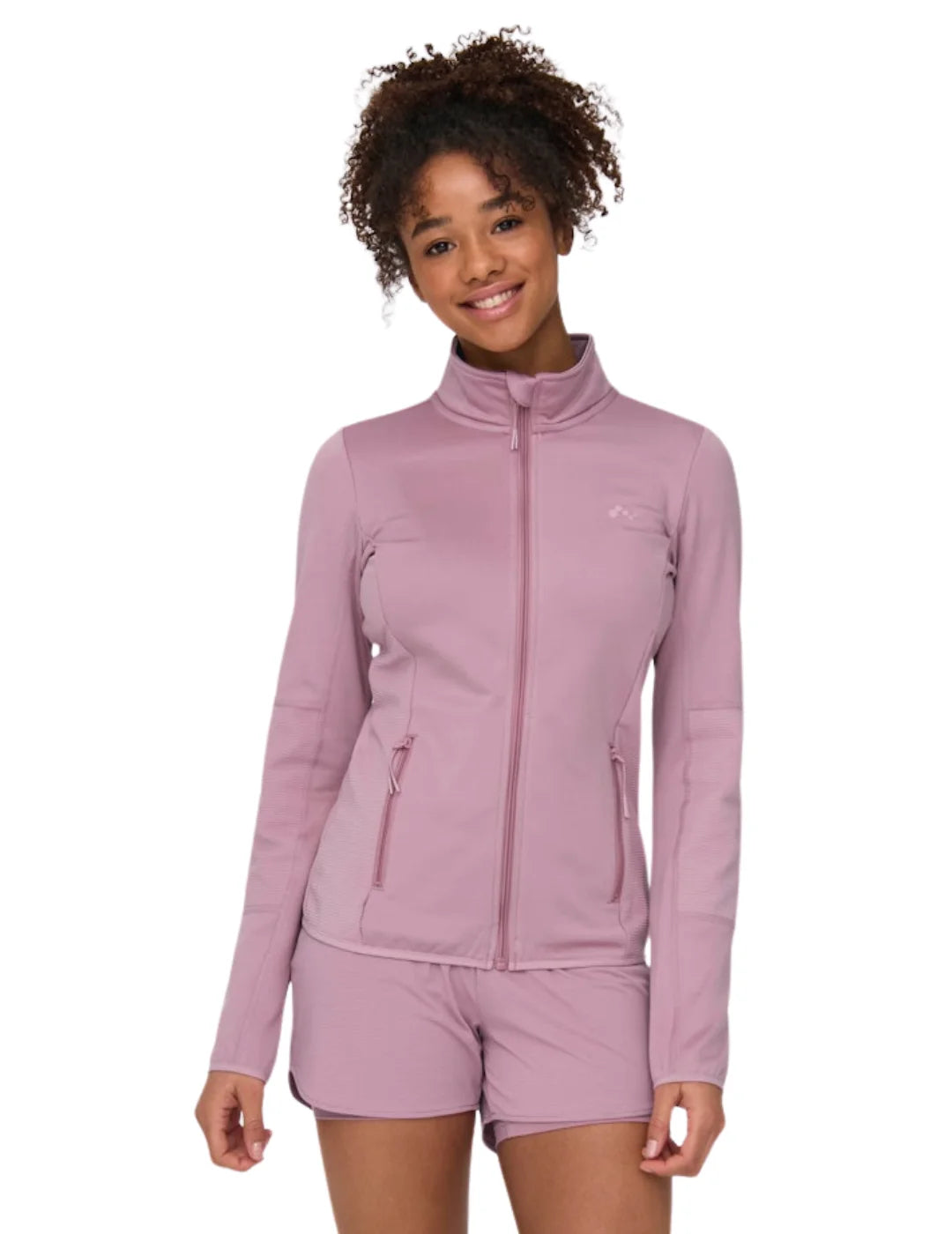 Chaqueta Deportiva ONLY PLAY Jetta Rosa | Bicos de Fío