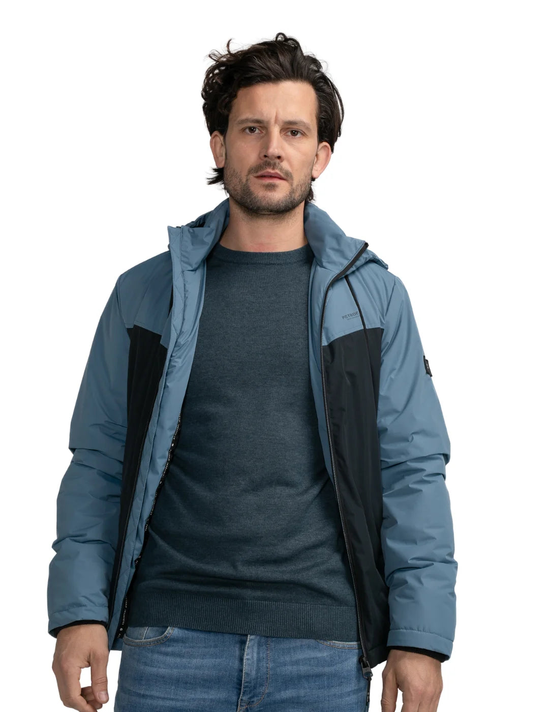 Chaqueta Acolchada Petrol Industries Skagway Azul | Bicos de Fío