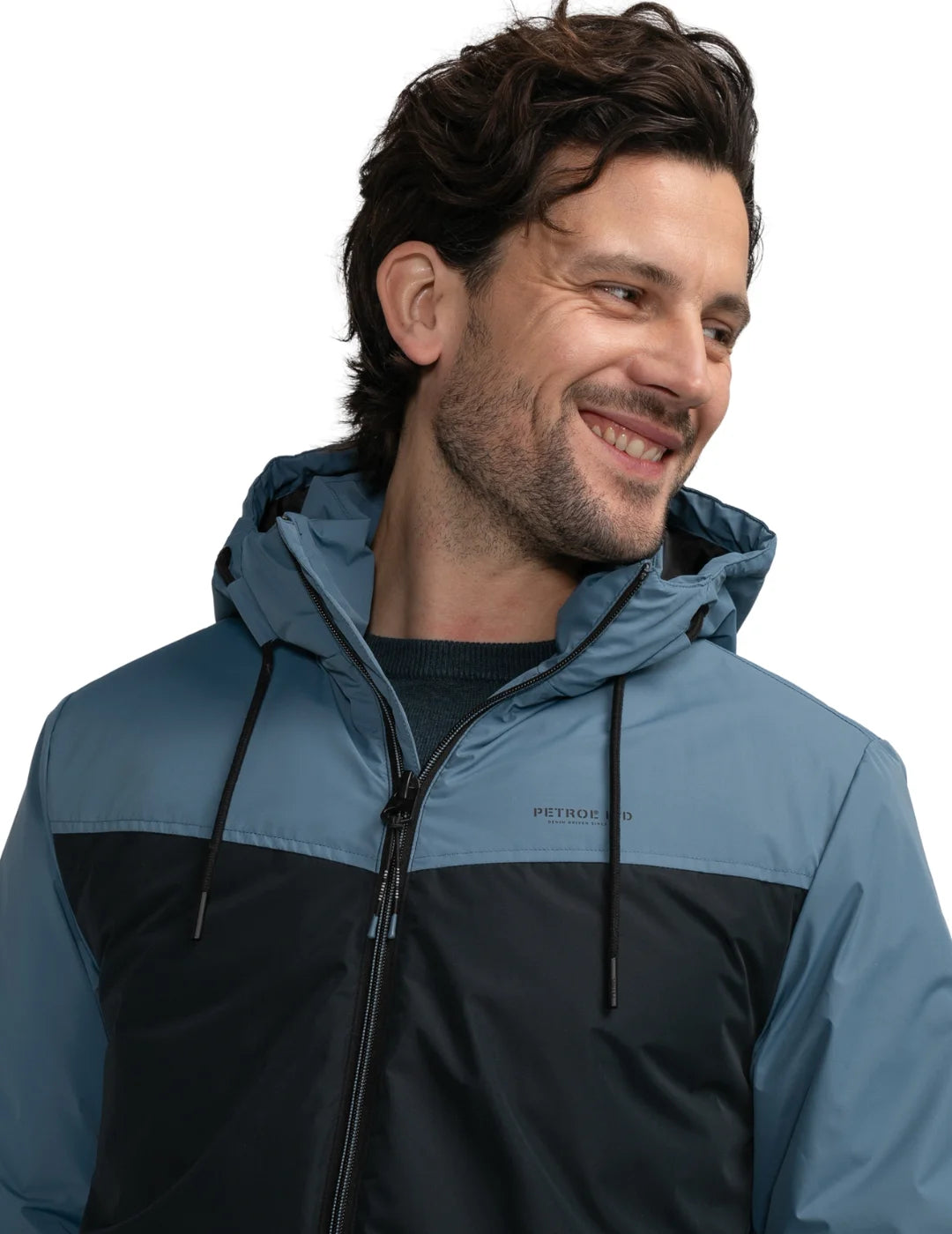 Chaqueta Acolchada Petrol Industries Skagway Azul | Bicos de Fío