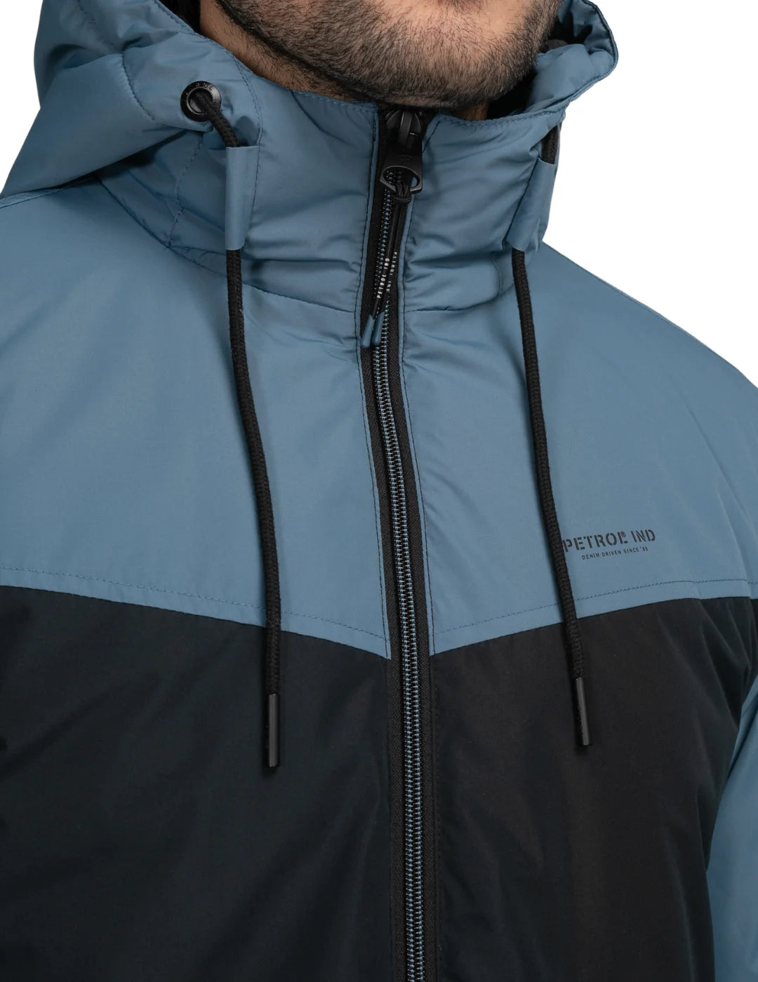 Chaqueta Acolchada Petrol Industries Skagway Azul | Bicos de Fío