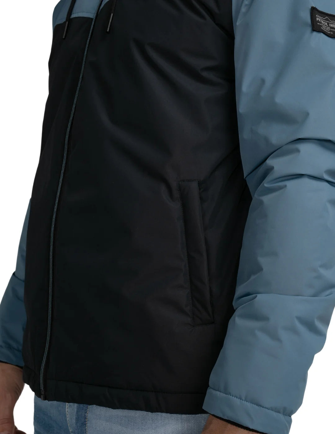 Chaqueta Acolchada Petrol Industries Skagway Azul | Bicos de Fío