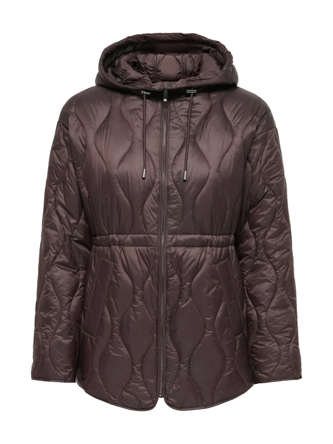 Chaqueta Guateada ONLY Tania Marrón Café | Bicos de Fío