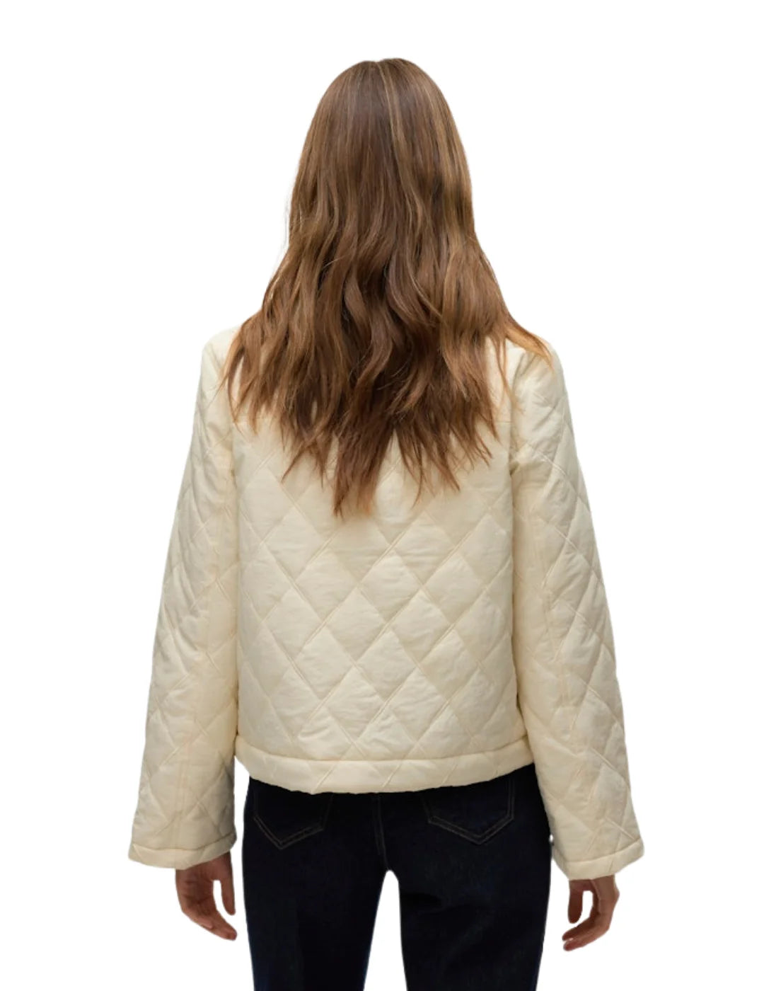 Chaqueta Guateada Vero Moda Sully Beige | Bicos de Fío