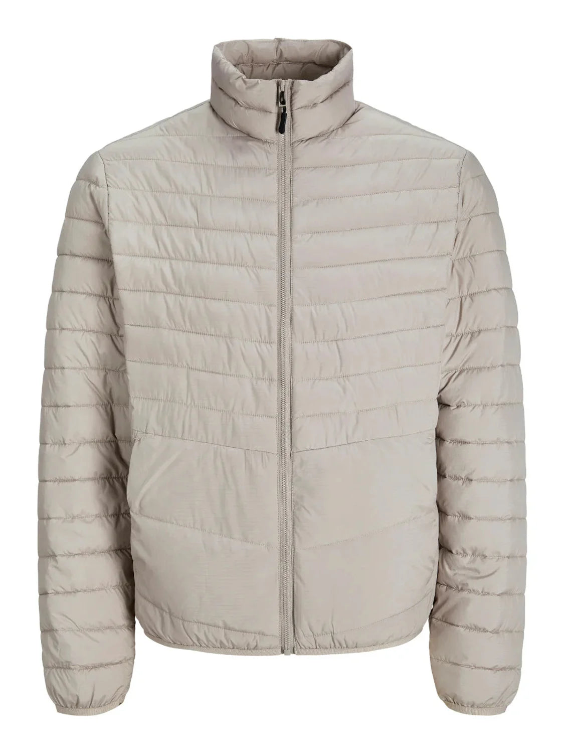 Chaqueta Plumas Ligera Jack&Jones State Beige | Bicos de Fío
