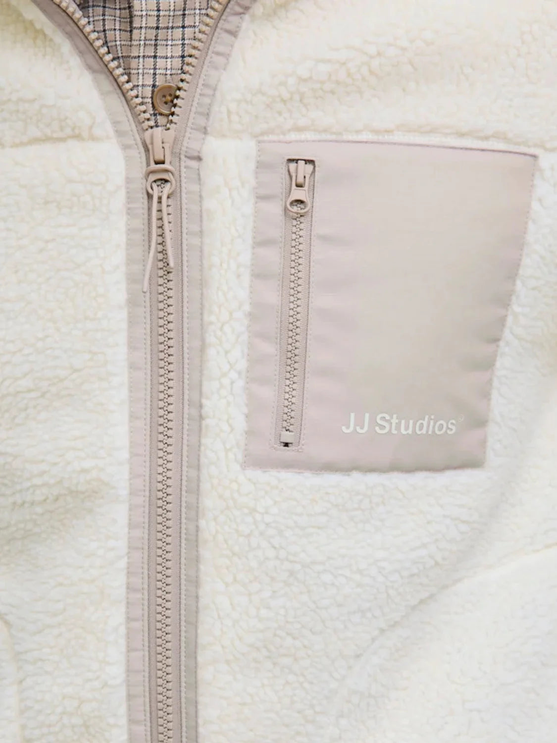 Chaqueta Polar Jack&Jones Soho Beige | Bicos de Fío