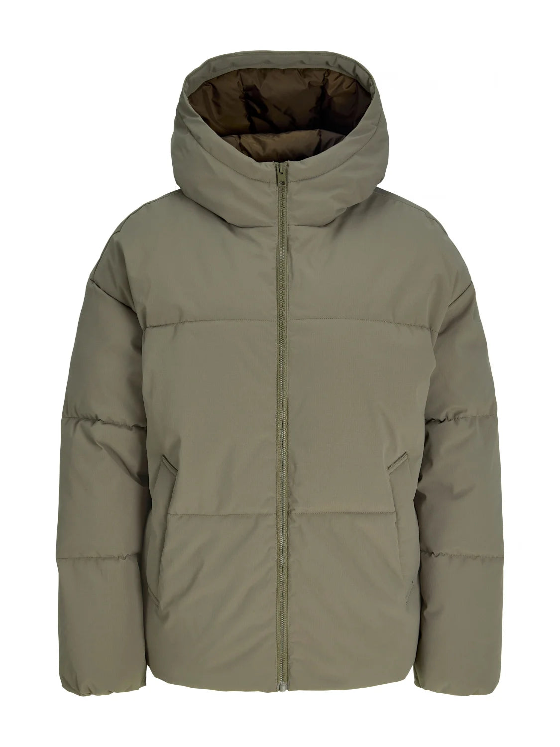 Chaqueta Puffer JJXX Galaxy Verde Bungee | Bicos de Fío