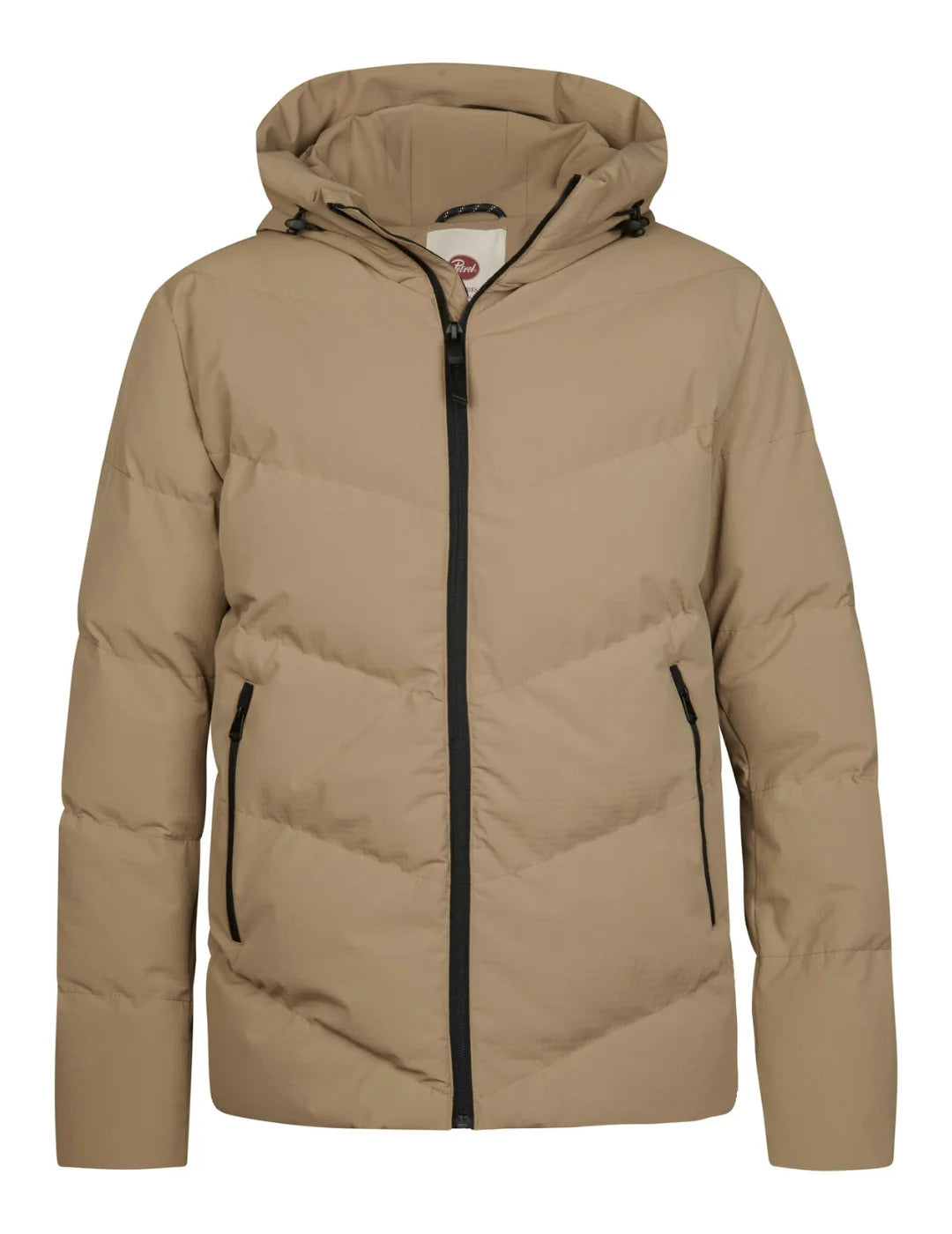 Plumas Acolchado Petrol Industries Forgejunction Beige | Bicos de Fío