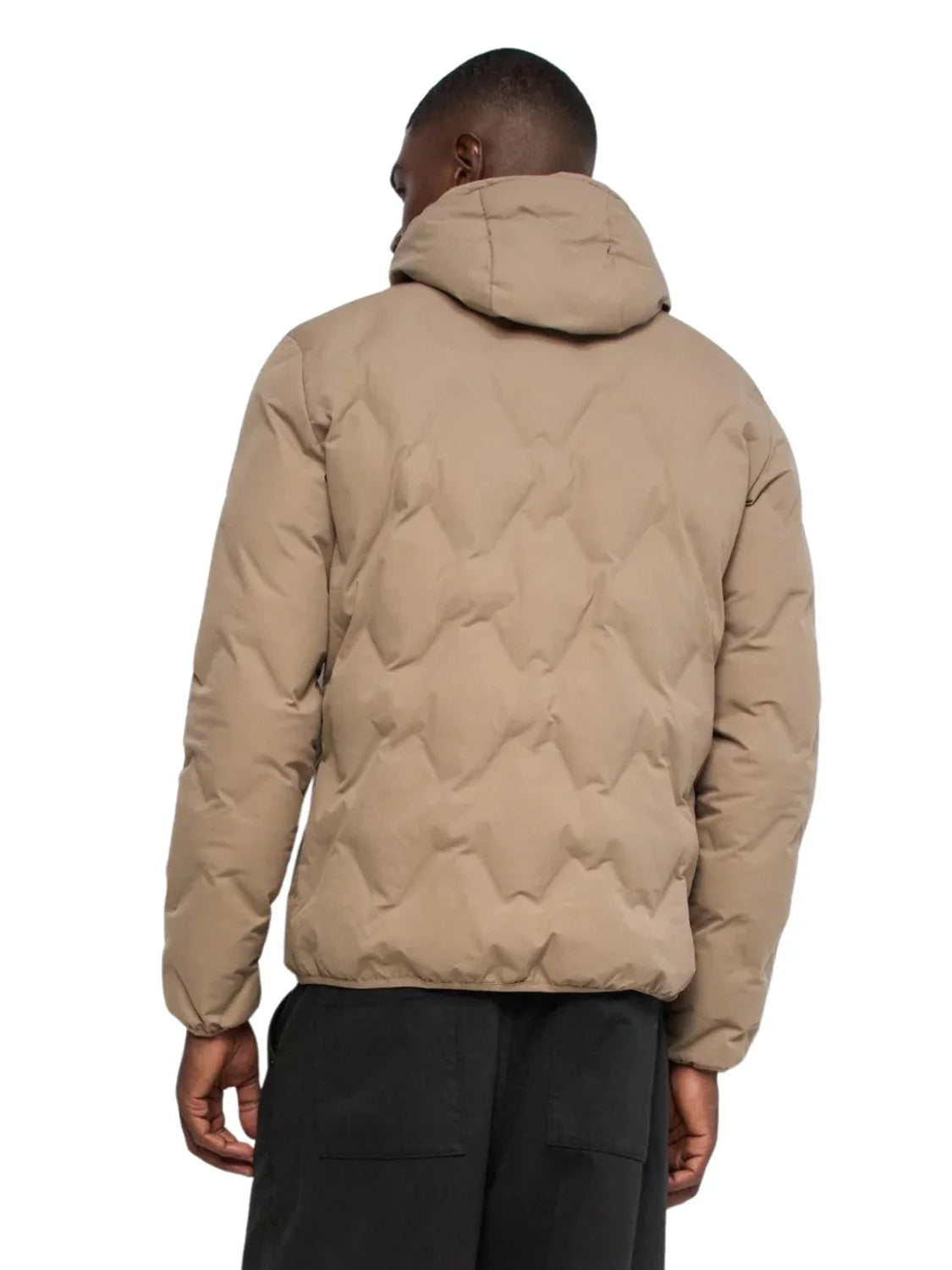 Chaqueta Puffer Salsa Jeans Beige | Bicos de Fío