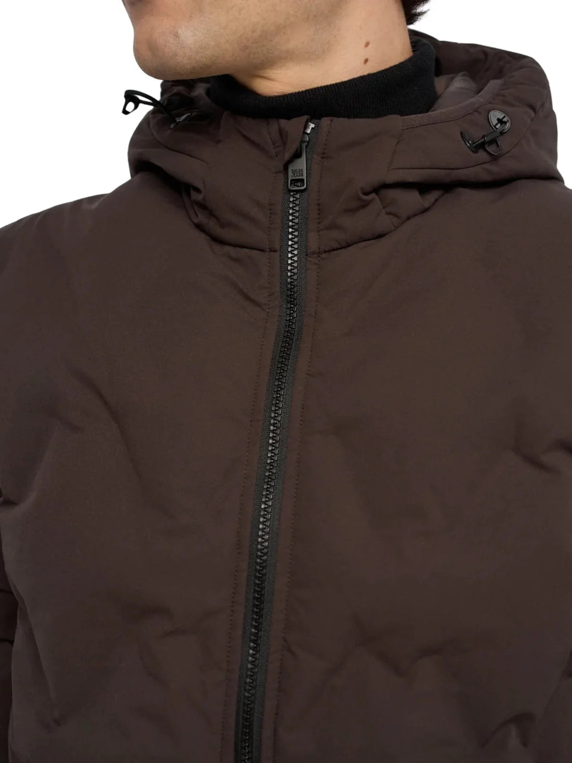 Chaqueta Puffer Salsa Jeans Marrón | Bicos de Fío