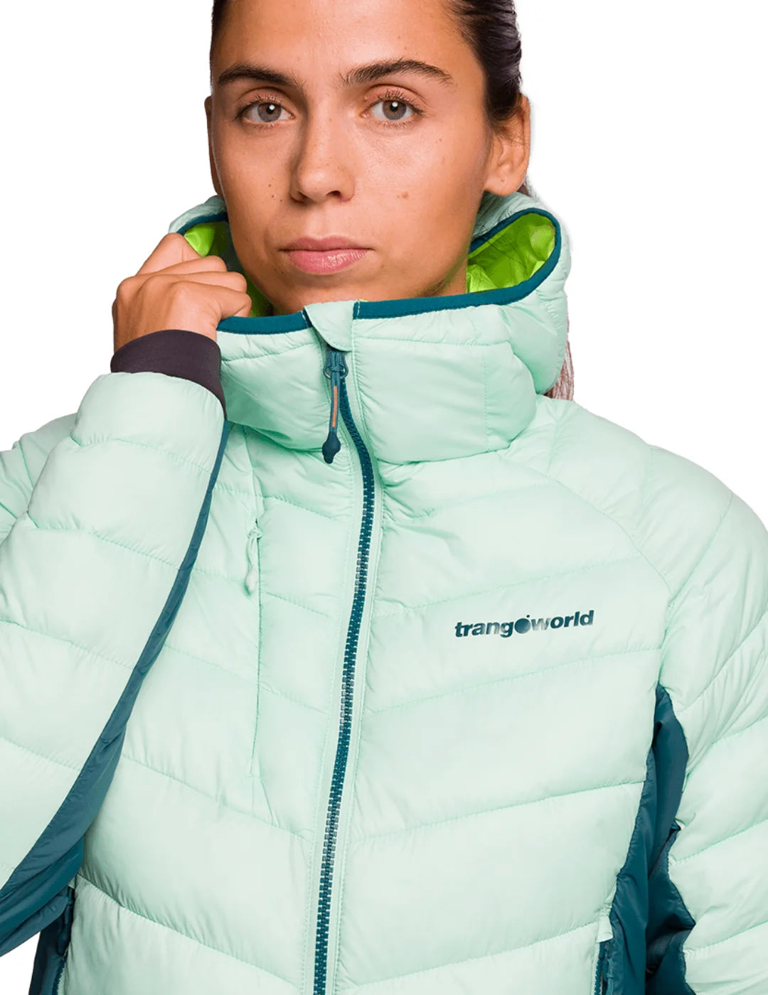 Chaqueta Trangoworld Rulhe V2 Verde Agua | Bicos de Fío
