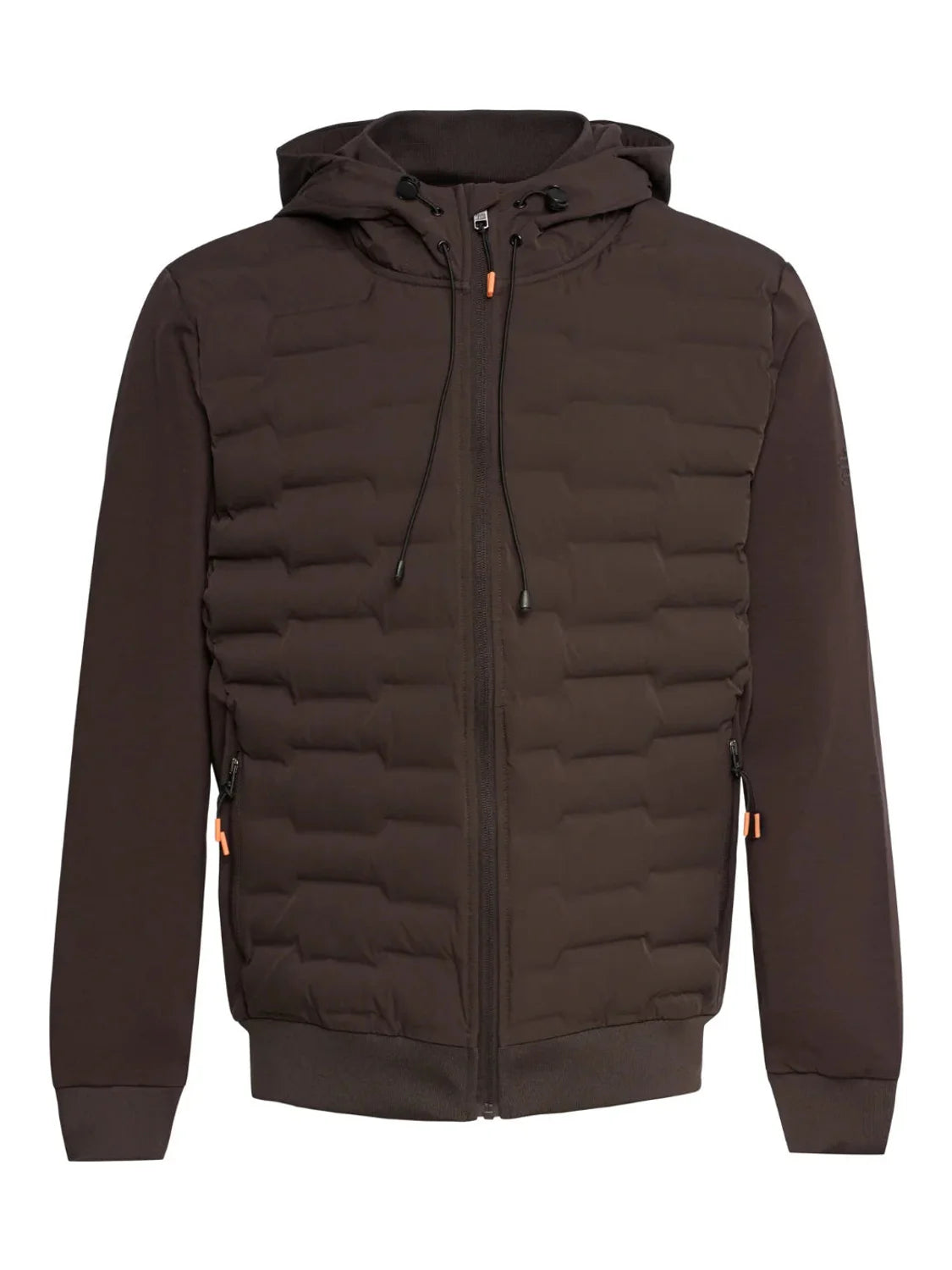 Chaqueta Salsa Jeans Mixed Marrón | Bicos de Fío