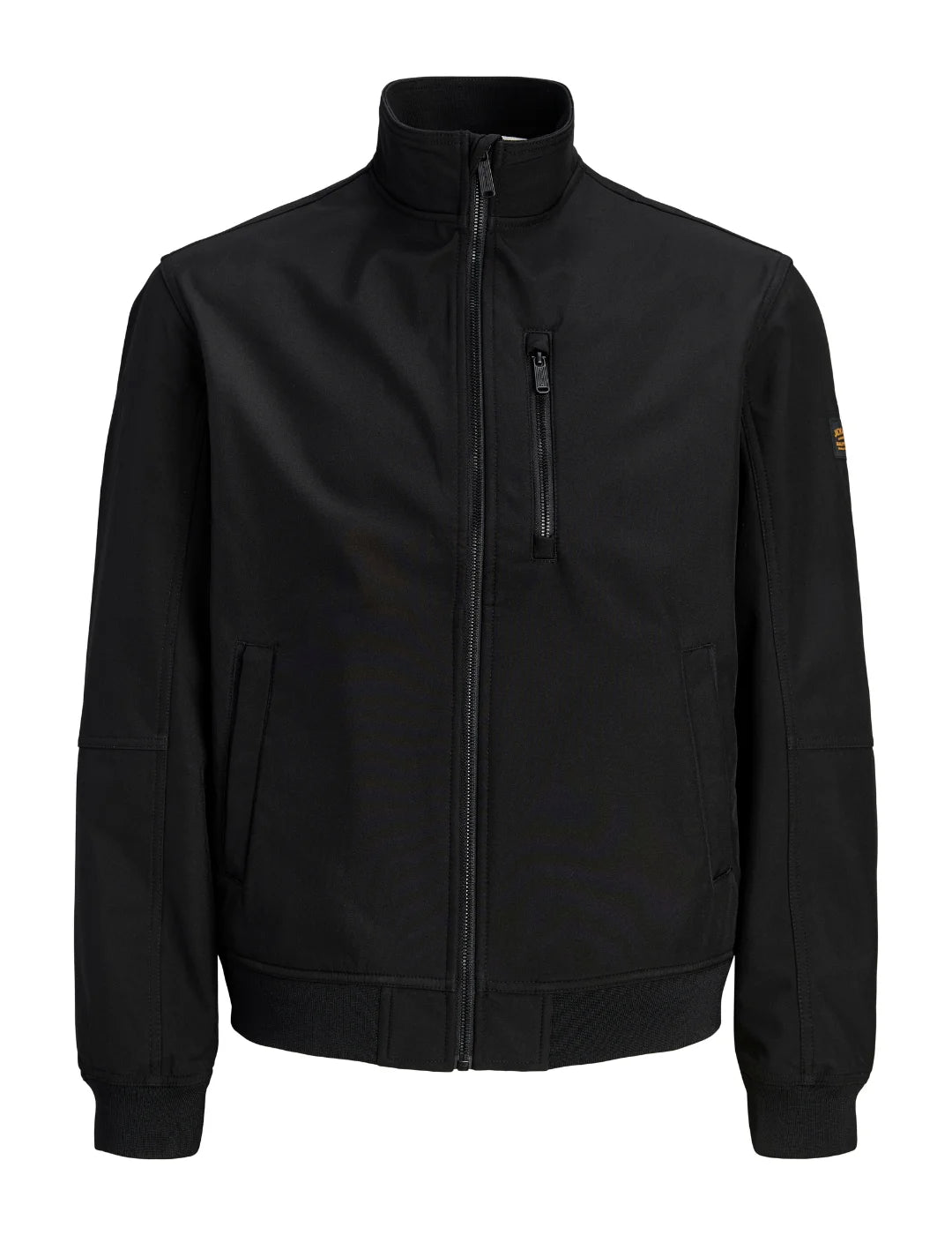 Bomber Softshell Jack&Jones Eliam Negro | Bicos de Fío