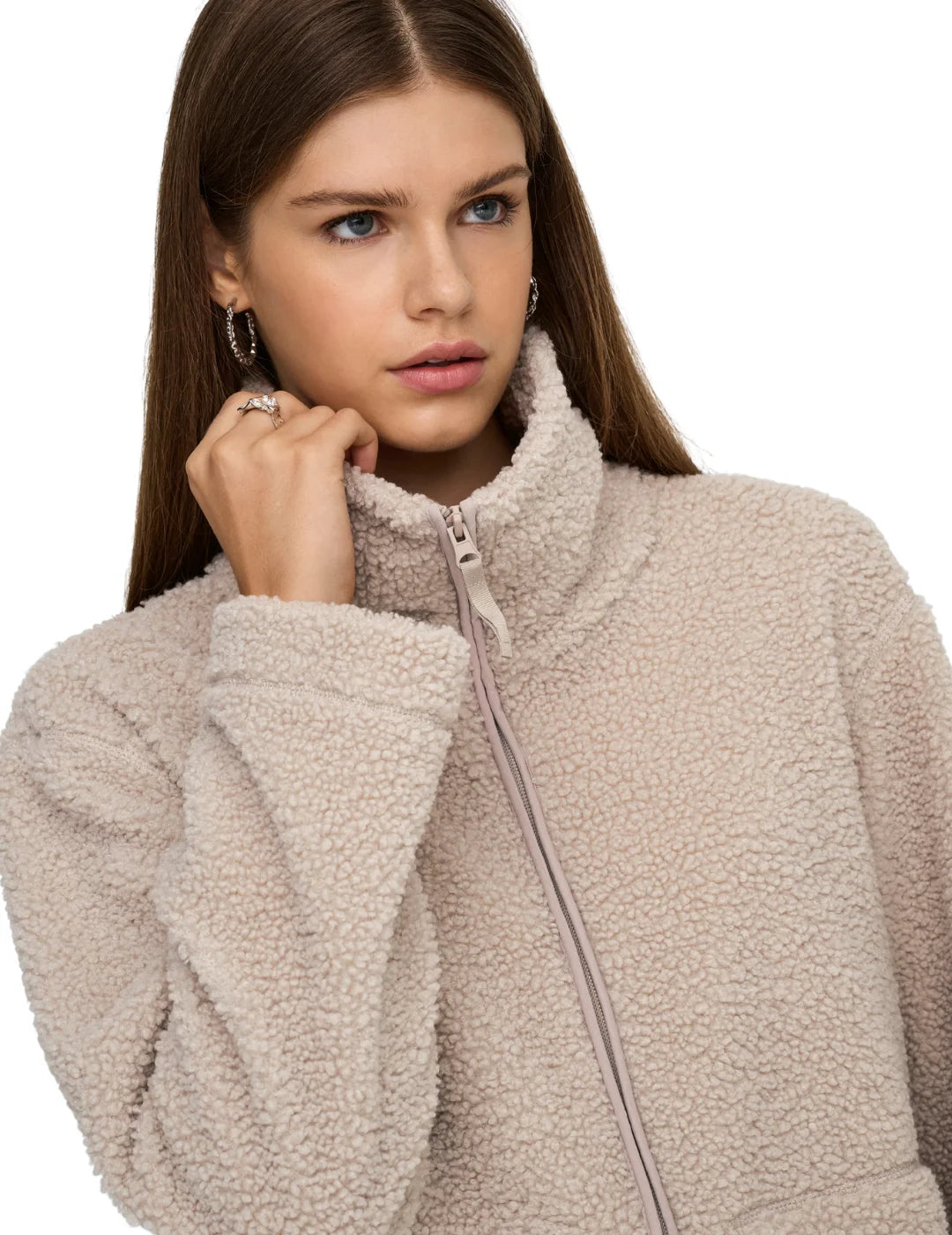 Chaqueta Teddy ONLY Megan Satellite | Bicos de Fío