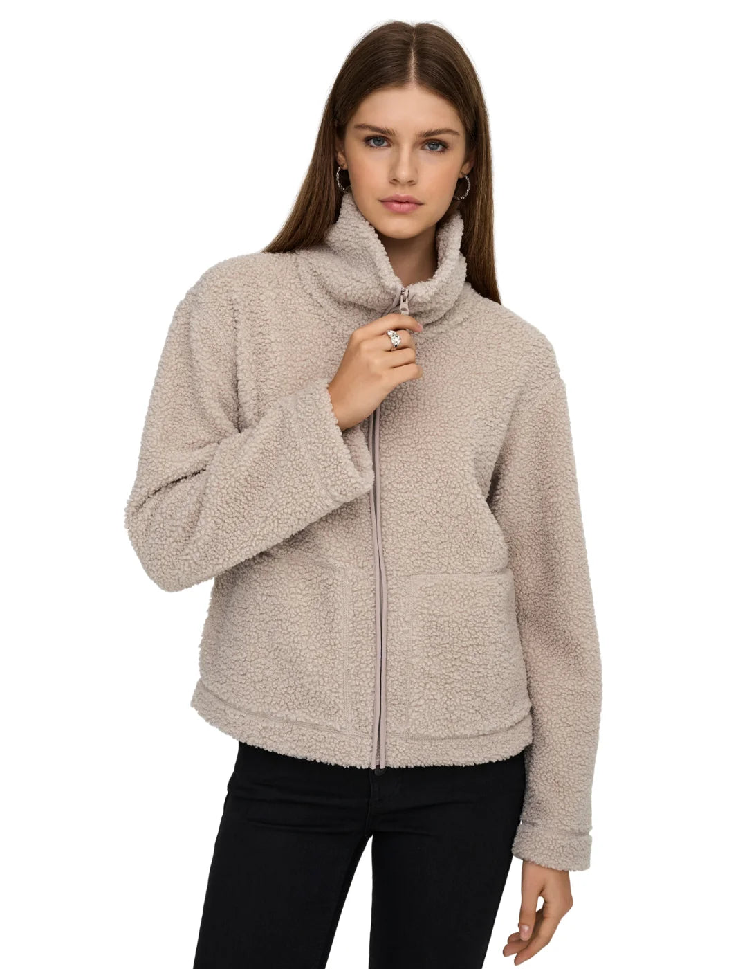Chaqueta Teddy ONLY Megan Satellite | Bicos de Fío