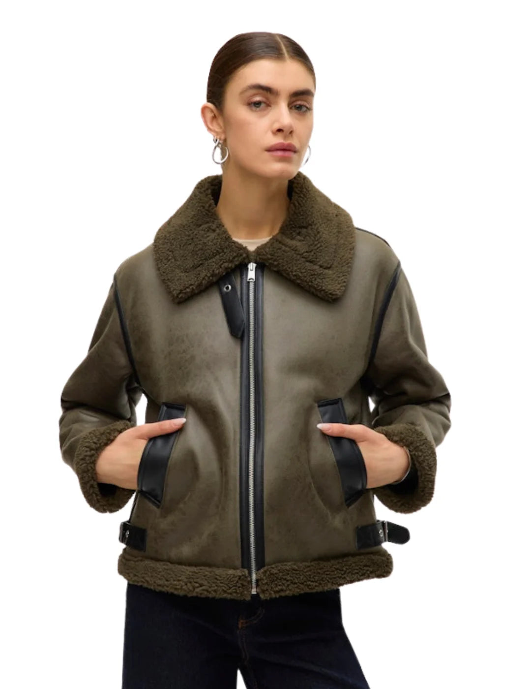 Chaqueta Vero Moda Virginia Verde | Bicos de Fío