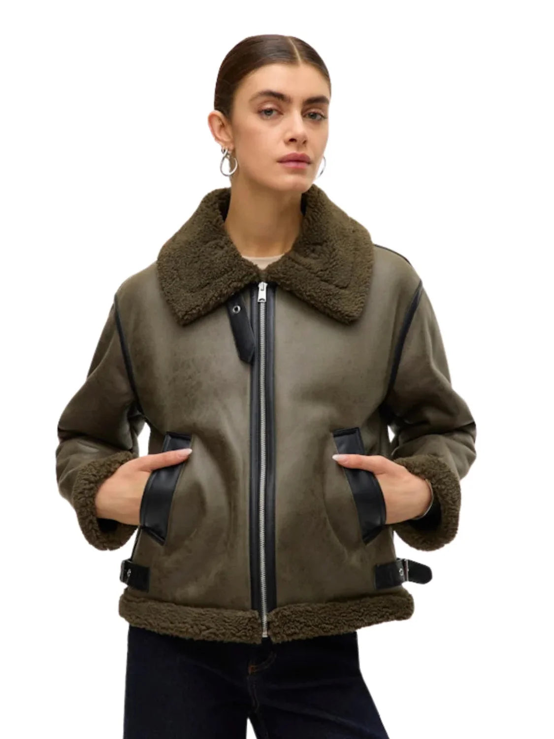 Chaqueta Vero Moda Virginia Verde | Bicos de Fío