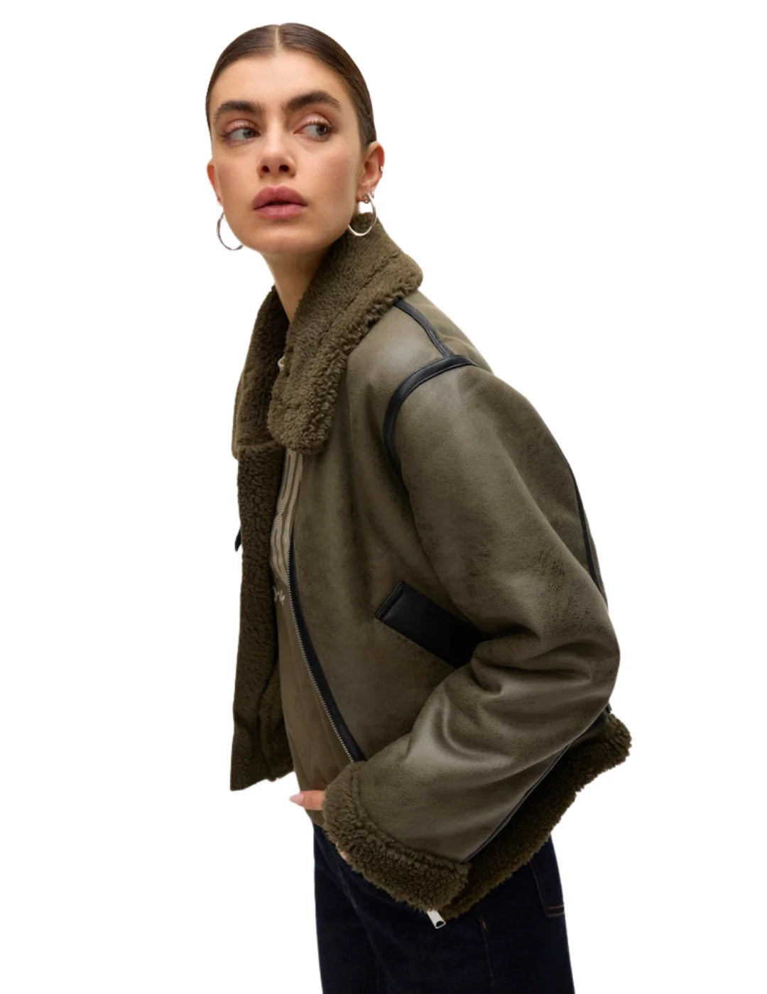 Chaqueta Vero Moda Virginia Verde | Bicos de Fío