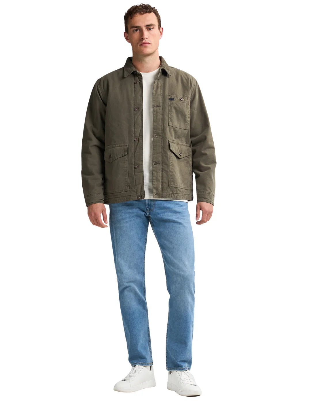 Chaqueta Worker Petrol Industries Verde Kaki | Bicos de Fío