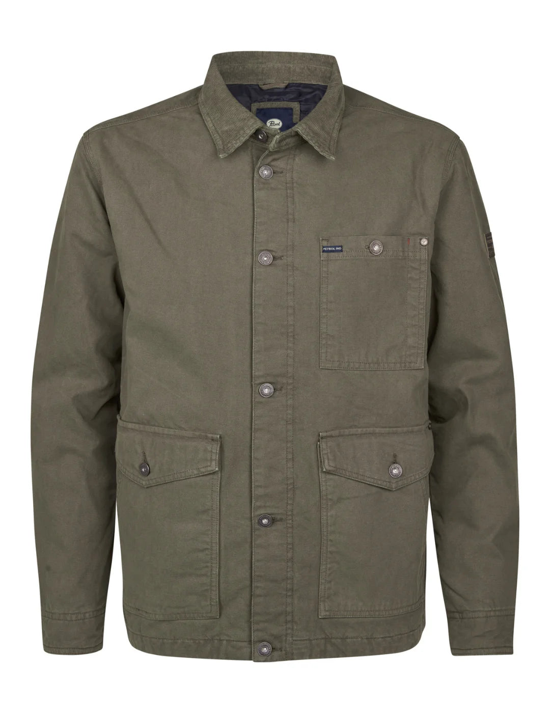 Chaqueta Worker Petrol Industries Verde Kaki | Bicos de Fío