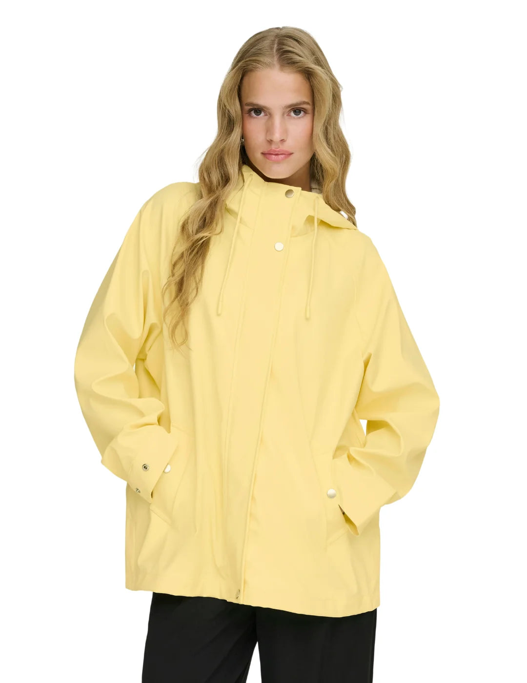Chubasquero ONLY Elisa Amarillo | Bicos de Fío