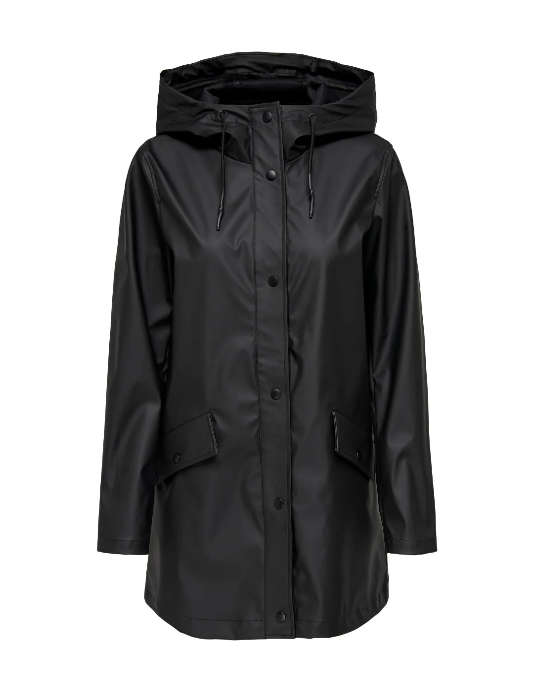 Chubasquero ONLY Elisa Negro | Bicos de Fío