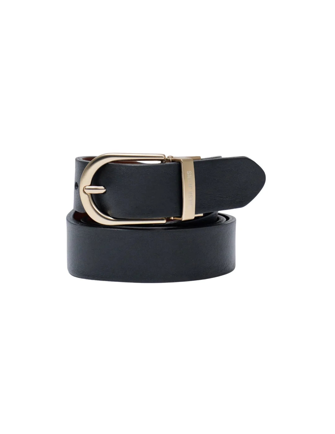 Cinturón Cuero Reversible Salsa Jeans Marrón-Negro | Bicos de Fío