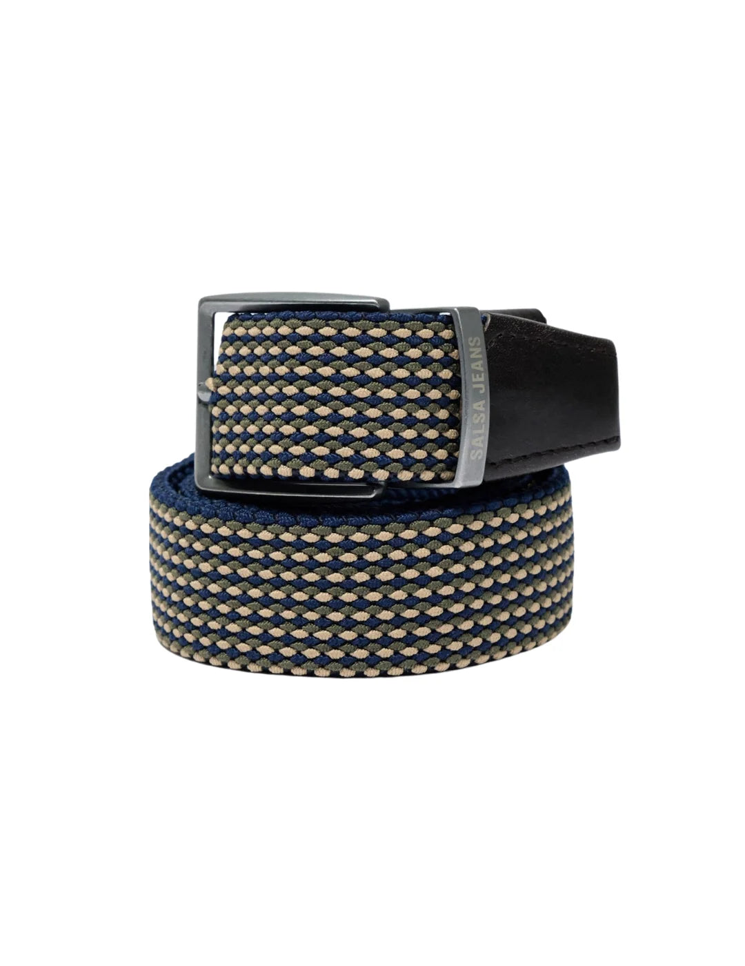 Cinturón Entrelazado Salsa Jeans Verde | Bicos de Fío