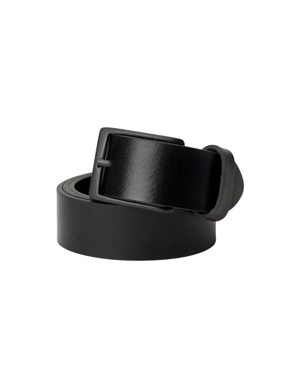 Cinturón Básico Piel Salsa Jeans Negro - Bicos de Fío