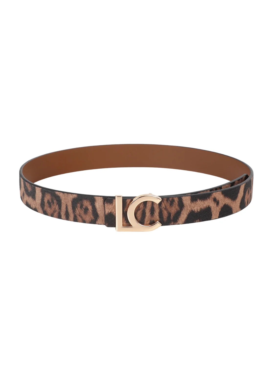 Cinturón Reversible LC Lola Casademunt Animal Print | Bicos de Fío